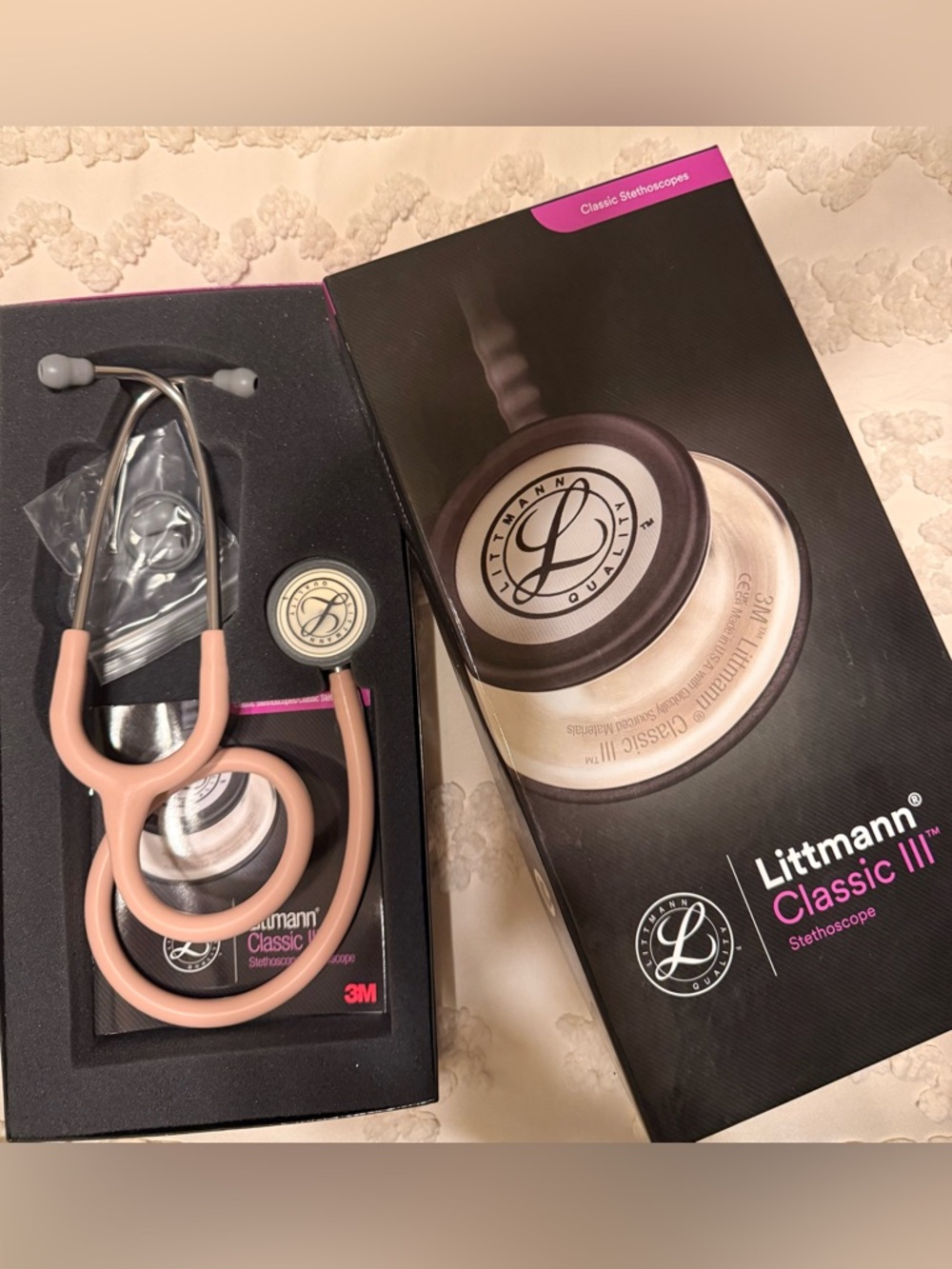 Littmann Classic III Stethoscope - Blush Pink